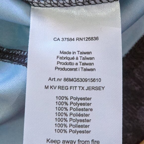 J. LINDEBERG KV Men's Regular Fit Jersey, Short Sleeve Polo, Size M - Picture 9 of 11